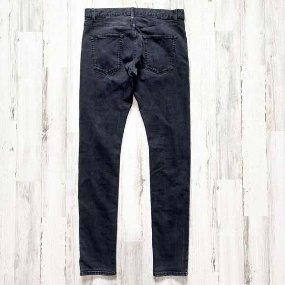 Saint Laurent Men's Black-Wash Slim-Fit Jeans Sz 32 - Picture 5 of 6